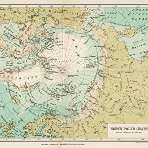 Map / Arctic Circle 1895