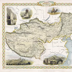 Map / Asia / Tibet Etc 1845