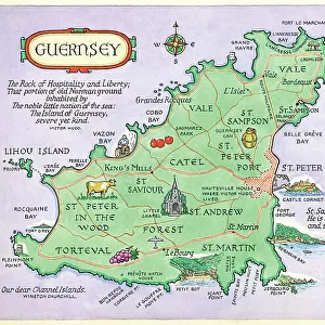 Map - Guernsey