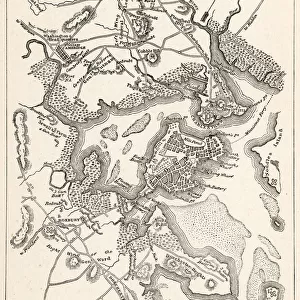 MAP / USA / BOSTON 1775-6