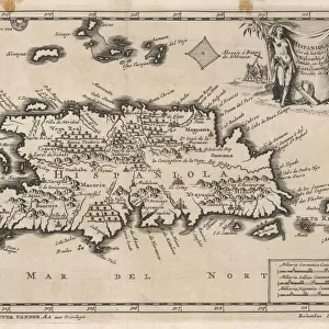 Map / W Indies / Hispaniola