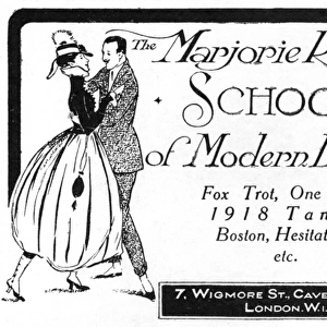 Marjorie Russell School of Modern Dancing, WW1