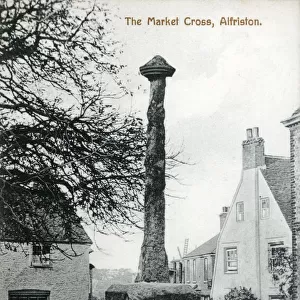 The Market Cross at Alfriston, East Sussex, England. Date: circa 1910s
