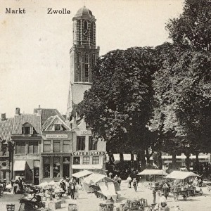 Market Place, Zwolle, Overijssel, Netherlands