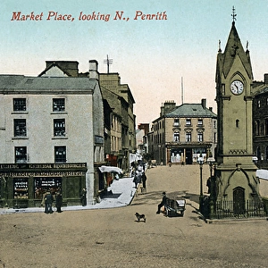 The Marketplace - Looking North - Penrith, Cumbria