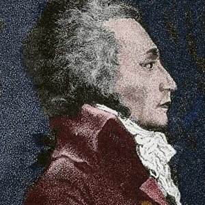 Maximilien Robespierre (1758-1794). Politician of the French