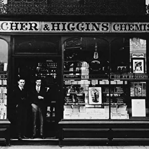Meacher & Higgins, chemists, Crawford Street, London
