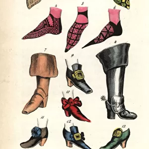 Medieval shoes and boots in England