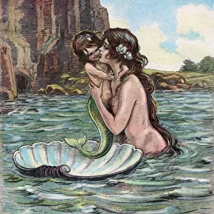 Mermaid and Child