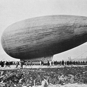 Metal-clad airship (non-rigid). Slate Aircraft