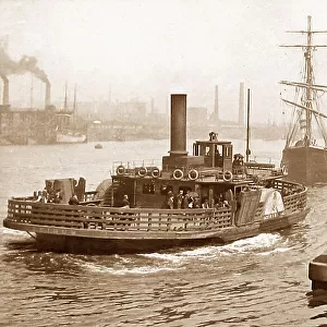 Middlesbrough Steam Ferry Victorian period