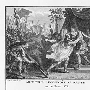 Minucius after winning the Battle of Geronium