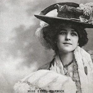 Miss Ethel Warwick - British Stage Actress