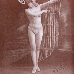 Mlle Suzy Beryl from the Folies Bergere, Paris