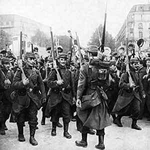Mobilisation in France at the start of World War I