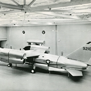The mock-up of the Bell D-188A VTOL fighter