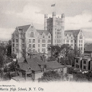 Morris High School in New York City, USA