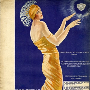 Music cover, Der Orlow, operetta by Granichstaedten