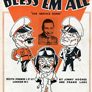 Music cover, George Formby, Bless Em All