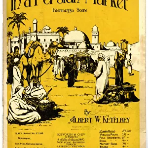 Music cover, In a Persian Market, Intermezzo Scene