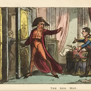 Napoleon Bonaparte and the Red Man, 1815