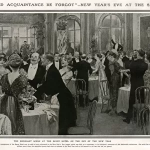 New Years Eve at the Savoy Hotel