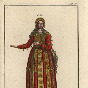Noblewoman from Friesland from the 11th century