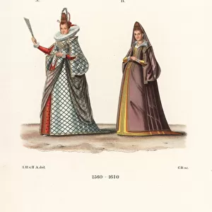 Noblewoman from Naples and bourgeois woman