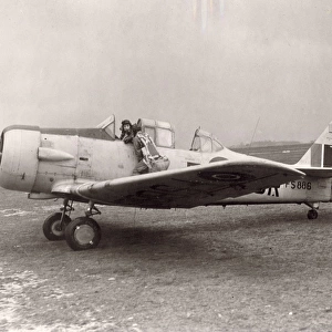 North American Harvard IIB, FS886, of the RAF
