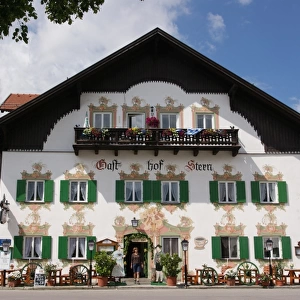 Oberammergau - Luftlmaleri Frescoes