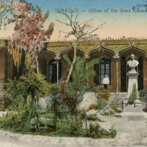 Office of the Suez Canal Company in Ismailia, Egypt