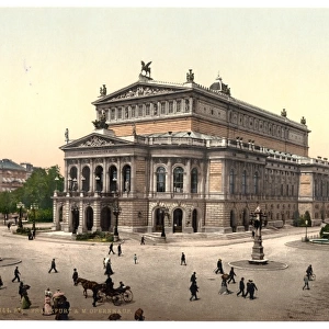 Opera House, Frankfort on Main (i. e. Frankfurt am Main), Ger
