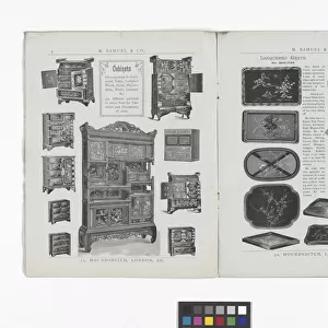 Pages from catalogue published by M. Samuel & Co