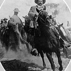 Pancho Villa On Horseback