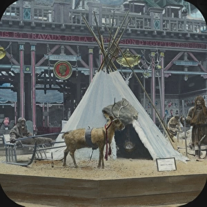 Paris Exhibition 1900 - Camp of Samoyeds