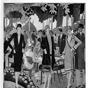 Parisian Tea Time frocks, 1927