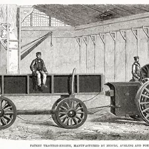 Patent Traction Engine 1863