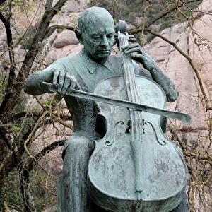 Pau Casals (1876-1973). Cellist, composer and conductor