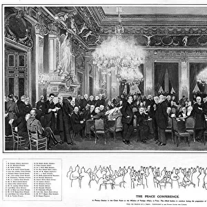 The Peace Conference - the treaty of Versailles, 1919