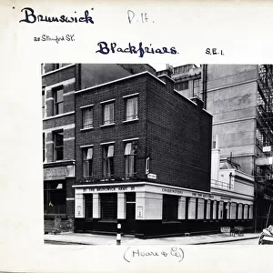 Photograph of Brunswick Arms, Blackfriars, London