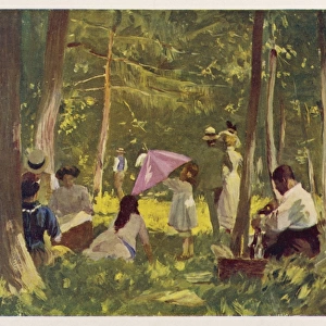 Picnic in Bois 1910