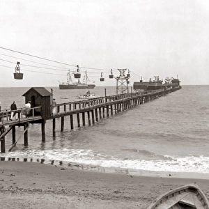The Pier, La Brea, Trinidad, West Indies, circa 1900