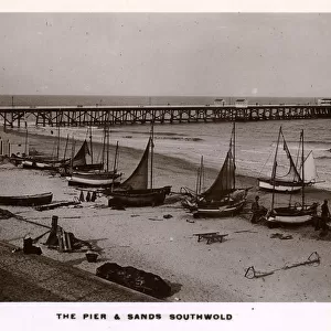 The Pier and Sands, Southwold, Suffolk