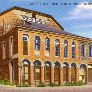 Pipers Opera House, Virginia City, Nevada, USA