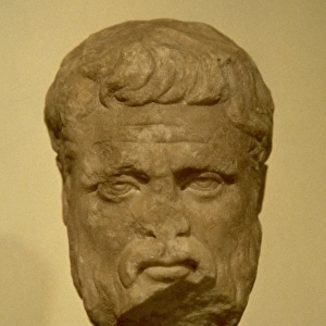 Plato (428 / 427-348 / 347 BC). Bust. 2nd-3rd C. AD