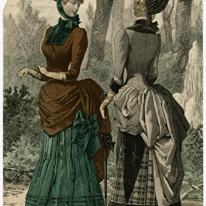 Polonaise Dresses 1882