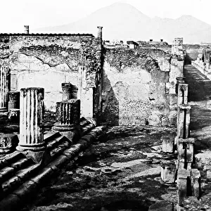 Pompeii and Vesuvius, Italy, Victorian period