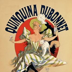Poster advertising Quinquina Dubonnet