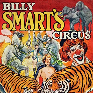 Poster design, Billy Smarts Circus