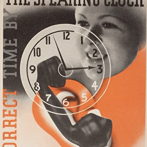 Poster, The Speaking Clock